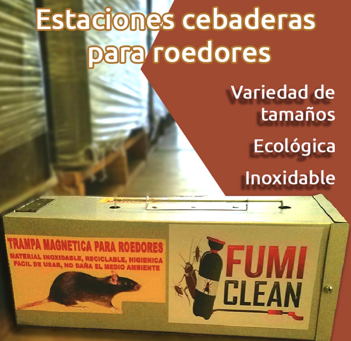 Estaciones cebaderas para roedores